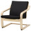 IKEA POÄNG Low-Back Armchair 1