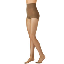 (Jabou, Tall) Voodoo Shine Firm Control Sheers 15 Denier Stockings Pantyhose Tights 3 Pack H30430