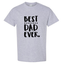 (Red, 3XL) World Best Dad Daddy Father Ever Fathers Day Gifts Men T Shirt Tee Top