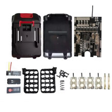 Scheda di Protezione BMS 7MOS per Batteria per da 18V e 21V 18650 con Custodia A 15 Celle