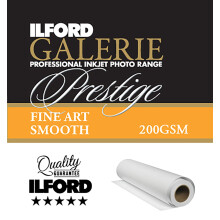 ((24") 61cm x 15m) Ilford Galerie Prestige Fine Art Smooth Photo Photographic Paper Rolls 200GSM