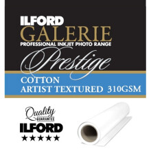((44") 111.8cm x 15m) Ilford Galerie Prestige Cotton Artist Textured Photo Photographic Paper Rolls 310GSM