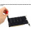2Pcs NVMe M.2 MKEY SSD  Array Expansion Adapter Card PCIe Split Card Heatsink for Speeding 6