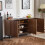 Dark Oak Storage Cabinet,Tip-Over Safe,150x40x80cm 2