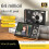 4K Digital Camera LED Flash 64MP HD Pixel Retro Ccd Portable Card Entry-Level Camera Auto Focus A 4