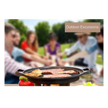 Griglia per Barbecue a Carbone in Acciaio Inossidabile Coreano Griglia per Barbecue per Uso Domestico Antiaderente per Cucina Domestica Giardino