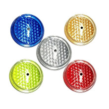 5PCS Reflective Clip Night Safety Reflective Badge Reflective Backpack Tags for Night Cycling Hiking Jogg Dog Walking