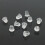 X10 Earrings Plastic Rubber Plug Stud Stoppers Jewellery Findings Post Backing Back 2
