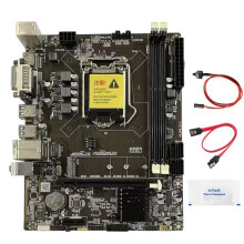 Placa Base HNB85 LGA1150 DDR3 HD+VGA+DVI M.2 NVME PCI Express 16X Gigabit Ethernet Placa Base para Ordenador HNB85
