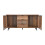Vintage Brown Sideboard Cabinet, 140cm, 3 Drawers 7