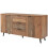 Vintage Brown Sideboard Cabinet, 140cm, 3 Drawers 14