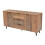 Vintage Brown Sideboard Cabinet, 140cm, 3 Drawers 13