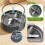 8 Pieces Blender Cups & Blade Replacement Set , 2 PCS 32oz Cups & Premium Extractor Blades 3
