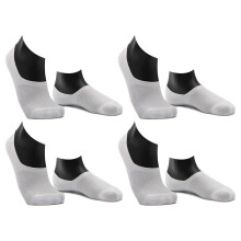 (11-14) 4 Pair Bonds Sport Mesh Footlet Mens No Show Low Cut Below Ankle Socks White SYRU2N Bulk