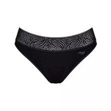 (XS) 3x Sloggi Period Pants Tai Medium Leakproof Womens Underwear Panties Black Undies Bulk