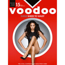 (Tall) 6x Voodoo Shine Sheer To Waist Stockings Pantyhose Tights Jabou Brown H30491