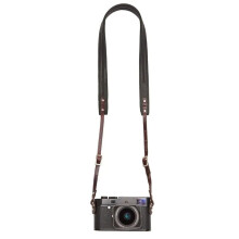 (Antique Cognac) ONA The Oslo Padded Leather Neck Shoulder Strap for Mirrorless / Film Camera