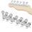 6pcs Chrome 6R Guitar Tuning Pegs for TL Guitars - Enhanced Stability A 2