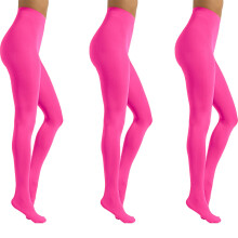 (Tall-Extra Tall) 3x Voodoo Totally Matte Tights 70 Denier Slimming Pantyhose Pink Women Stockings Fergalicious H31318 Leggings Bulk