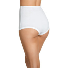 (12) 5 Pack Bonds Cottontails Full Brief Extra Lycra Womens Underwear White Bulk Panties Ladies Undies WUFQA