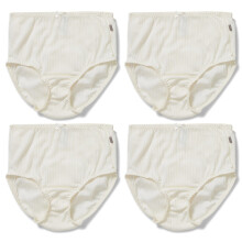 (16-18) 4 Pack Bonds Heroes Full Brief Womens Underwear Undies Panties Cream WQKHW Bulk