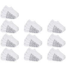 (8-11) 20 Pairs Bonds Lightweight No Show Womens Ankle Cotton Socks White LXPW4N Bulk Mesh Footlets