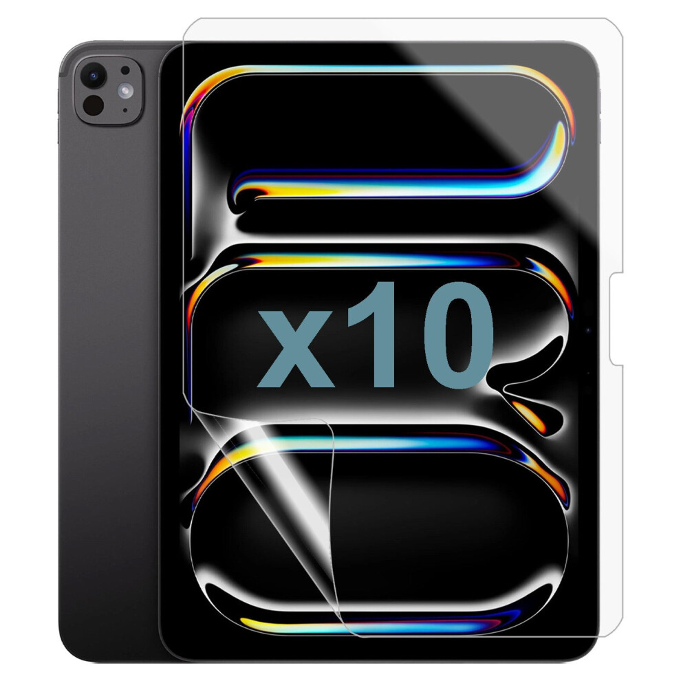 Photos - Protective film / glass 10 Pack Soft Pet Film Screen Protector for Apple iPad PRO 13'' M5 8th Gen  2026 Bulk Guard 2025