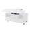 (White, Particle Board) White Lift-Top Coffee Table with Wheels 15