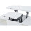 (White, Particle Board) White Lift-Top Coffee Table with Wheels 13
