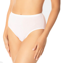 (20) Sloggi Originals Hikini Womens Underwear Undies Panties Briefs White 1 Piece High Waisted Bikini