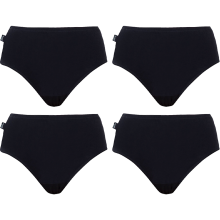 (14) 4 Pack Sloggi Originals Hikini Womens Underwear Undies Panties Briefs Black High Waisted Bikini Bulk