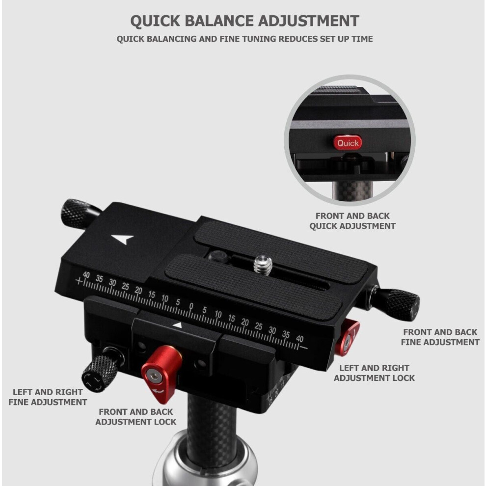 Photos - Tripod Head iFootage Wildcat III 3 Carbon Fiber Camera Stabiliser with Mini Tripod + Bag IF-MS1-IIIC