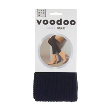 (Tall-Extra Tall) Voodoo Cable Tights Womens Thermal Pantyhose Stockings HXRY1N Uniform Navy Blue Knitted Leggings Pants