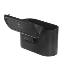 Car Home Trash Can Rubbish Dust Bin Garbage Waste Basket Case Organizer Holder 1L