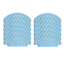 Lingettes de Nettoyage pour Aspirateur pour pour Deebot N8 / T8 / T5 / N8 Pro / N10 - Pièces de Rechange (12 Pièces)