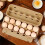 25-Pack Empty Egg Cartons 12 Count,Natural Paper Pulp Egg Cartons Bulk for Eggs Storage for Farm, Kitchen, Organizing 2