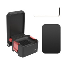 Quick Release Expansion Mount for Pocket 4 Magnetic Protective Case for Pocket 3 Outdoor Photography Black