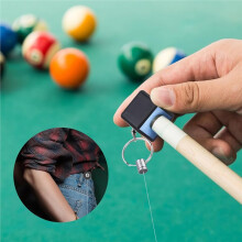 2 St Krithållare för Biljard - Infällbar Krithållare för Biljardkö - Snookerbiljardtillbehör