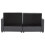 (Gray, Fabric) 207cm King Pull-Out Sofa Bed, Fabric Convertible 6