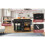 Compact Kitchen Island on Wheels – 120x65x89cm 3