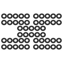 50PCS 0.5mm Fishing Wheel Special Discharge Force Alarm Carbon Fiber Brake Pad Reel Drum Wheel Accessories