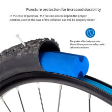 Bike Tubeless Tire Insert Bicycle Tyre Air Rim Liner Tube Protector Puncture Proof Vibration Dampening