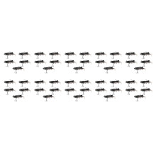 50Pcs/Lot Soft Lure 8cm 14G Wobblers Artificial Bait Fishing Lures Sea Bass Carp Fishing Lead Fish Jig