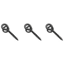 150Pcs Carp Fishing Boilie Screw with Solid Ring Bait Tool Chod Rigs Carp Fishing Hair Tackle Accessory