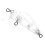 20 Stück Angelköder Körper 5cm 2.7G Unlackierte Crankbait Vib Minnow Wobbler Hard Bait Blank Köder 4