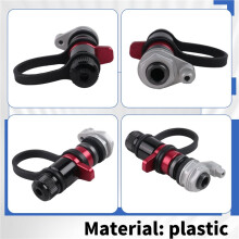 Universal Tire Valve Pressure Relief Valve Desert Off-Road Sand Tire Quick Release Valve Car Accessories Short Style