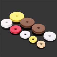100PCS Round Spools Foam Spool Fishing Reel Spool Fishing Spools Fishing Tackle Random Color Foam 8CM