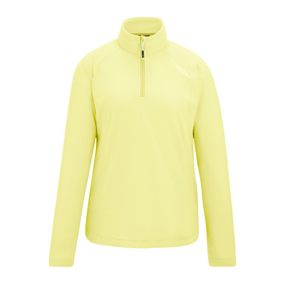 Regatta (18 Uk, Canary Yellow) Great Outdoors Womens/Ladies Montes Half Zip Fleece Top