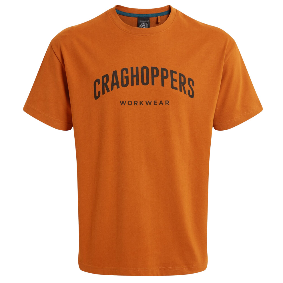 Craghoppers (S, Potters Clay) Mens Batley Work T-Shirt