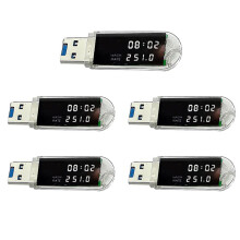 5 Stück NerdMinerV2 LV03 USB BTC Miner 250KH/S Verbesserter Bitcoin BTC Krypto-Miner ASIC Miner Leiser Miner